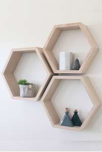 Hexagonal Pure Wood 